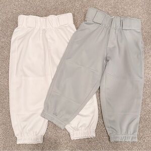 NWT Athletic Works youth unisex baseball/ softball/ T-ball pants size XS